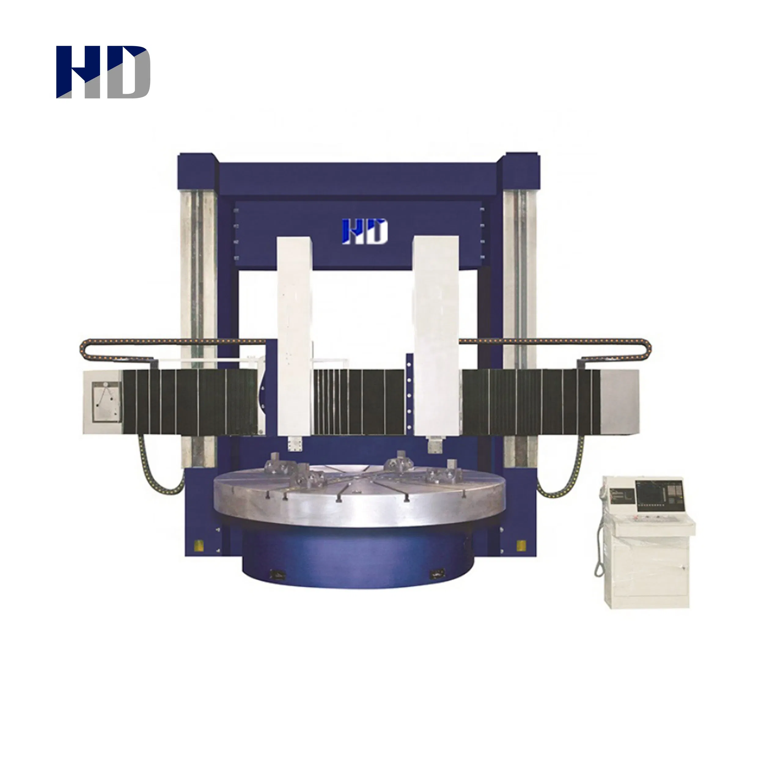 Torno vertical de doble columna CNC CK5240 de 4000 mm de diámetro