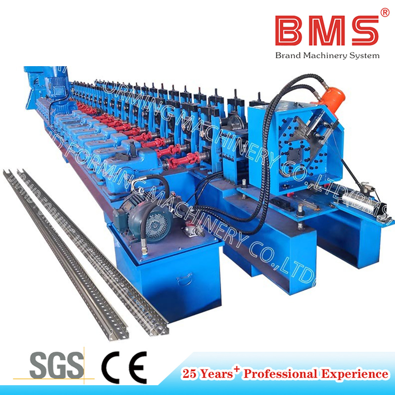 Shelving Upright Roll Forming Machine with Gearbox Driving