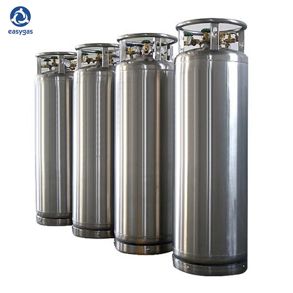 High Pressure 175L/210L/450L/495L Cryogenic Dewar Liquid Oxygen Nitrogen Gas Cylinder