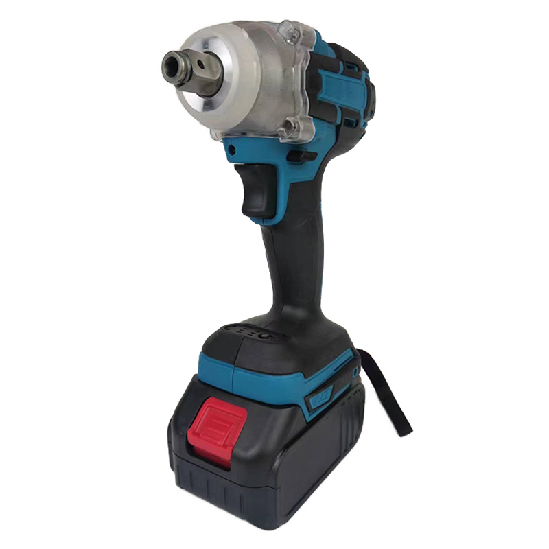 High-Torque Electric Wrench with Unique Shaft Design for Versatility