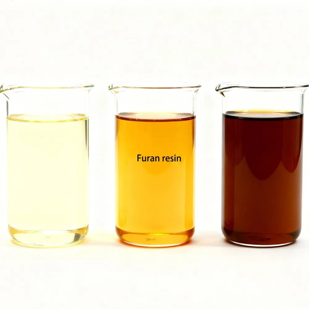 Anticorrosive Furan Resin Easy-to-Mix Polymer for Casting Iron Steel Non-Ferrous Metals for Sand and Fill Mold