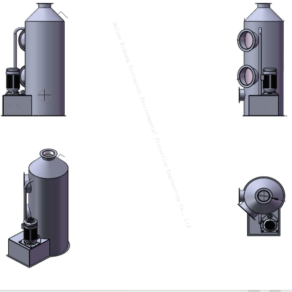 Customizable Industrial Alkali Scrubber for Superior Air Quality