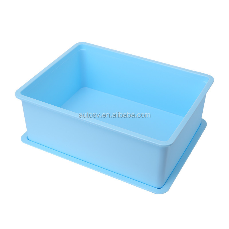 Space-Saving PP Plastic Storage Boxes with Lids for Sundries