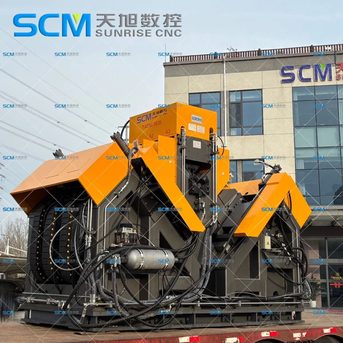 Machine CNC de perçage, marquage et cisaillement de cornières
