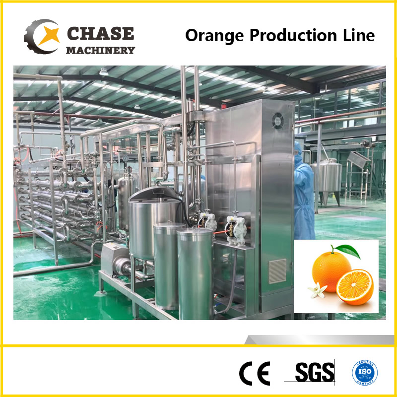 Full Automatic Complete Citrus Fruit Juice Processing Production Line