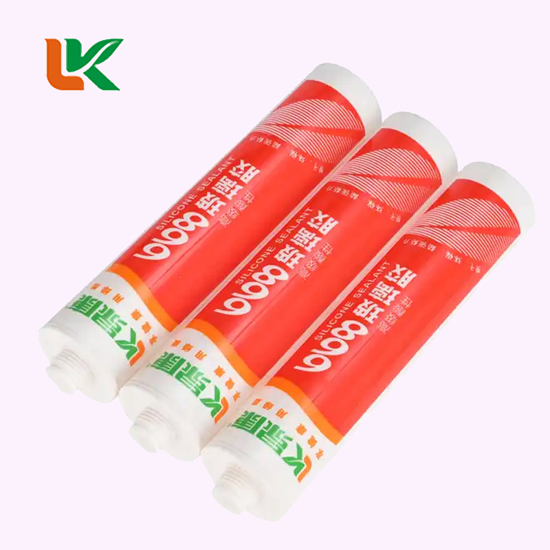 Mastic silicone acétique pour collage du verre
