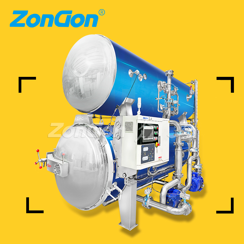 Máquina multifuncional de procesamiento de alimentos esterilizador autoclave para bolsas retortables