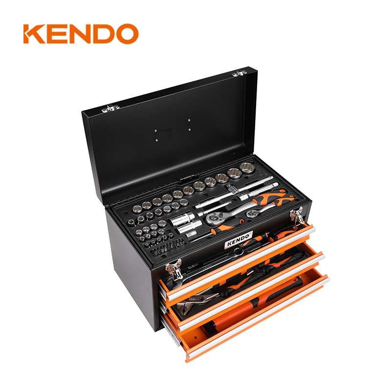 Set di Attrezzi Meccanici Kendo da 86 Pezzi Kit di Utensili Manuali Multiuso