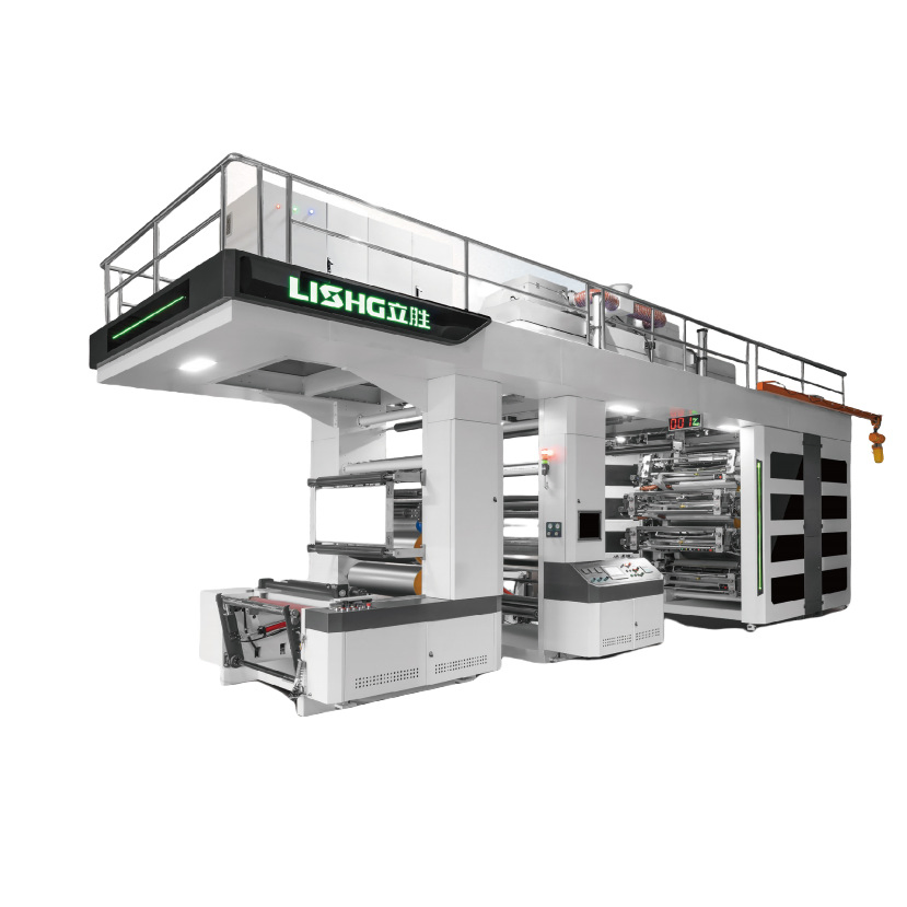 8-Farben-CI-Flexodruckmaschine Papier Flexo