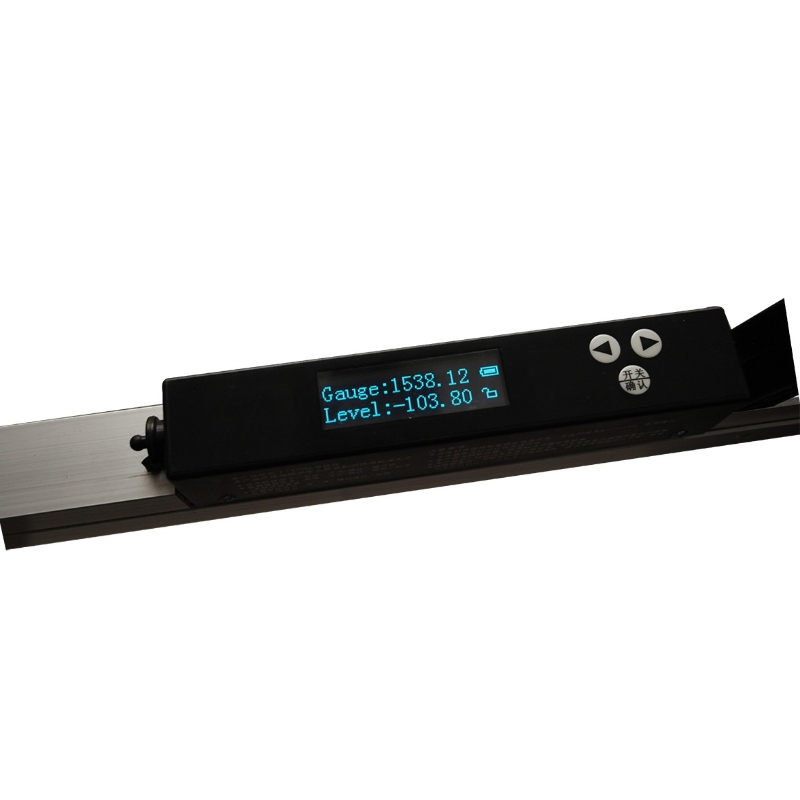 TGC-1520W Medidor digital de ancho de vía con conmutador de 1520 mm para medición de nivel de ancho de vía en desvíos