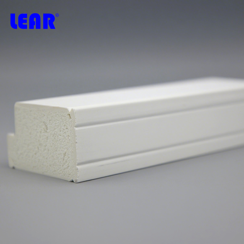 Louver Foaming PVC Extrusion Profile for Windows and Doors
