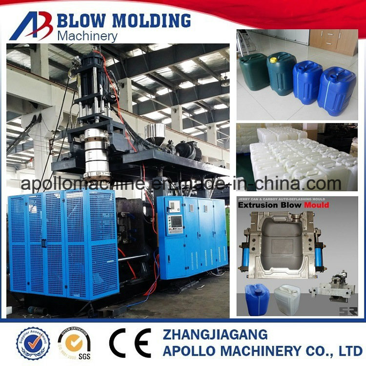 Экструзионно-выдувная машина для пластиковых бутылок HDPE 5 л, 10 л, 20 л