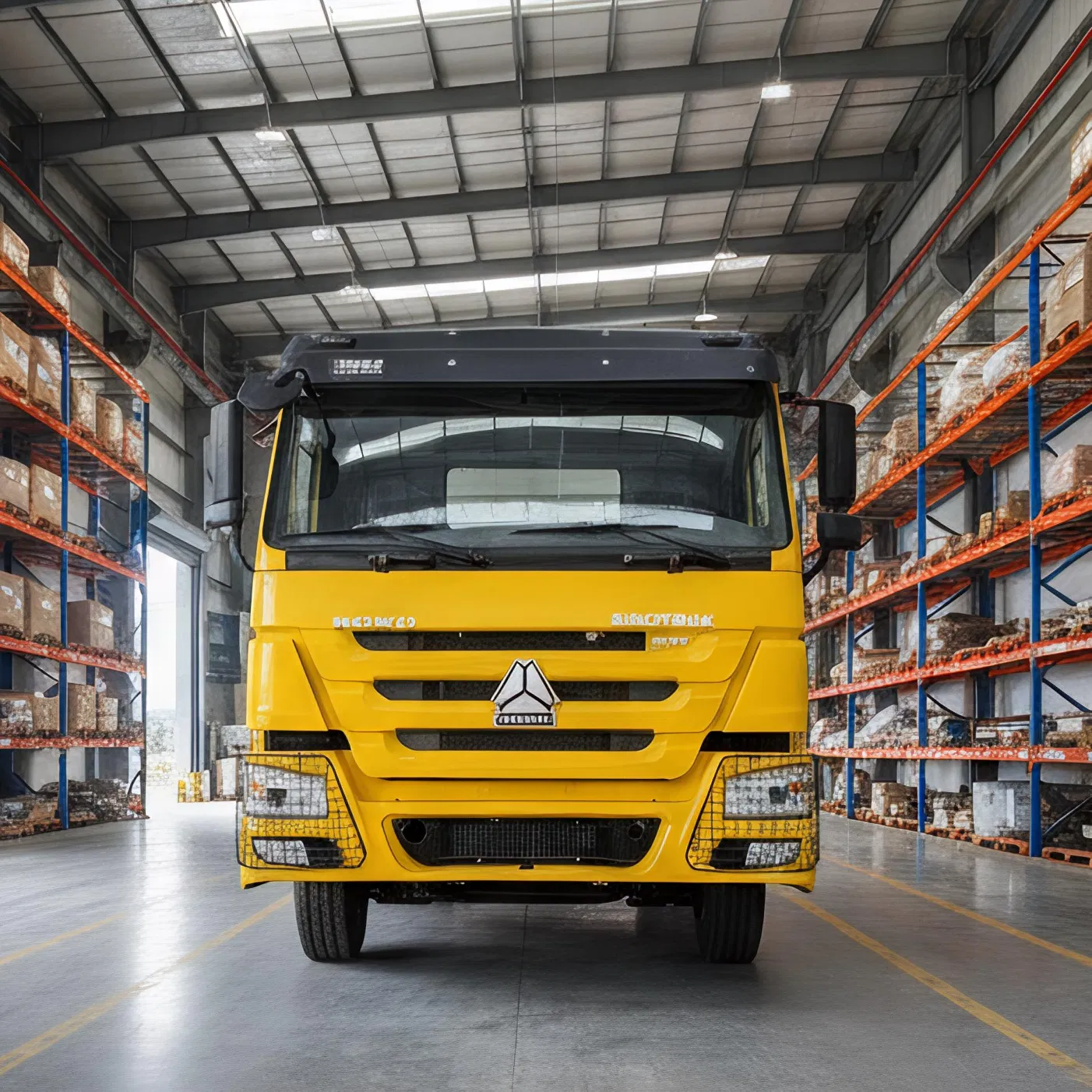 Dinghan International Yellow Weichai Engine 6x4 Tractor Truck