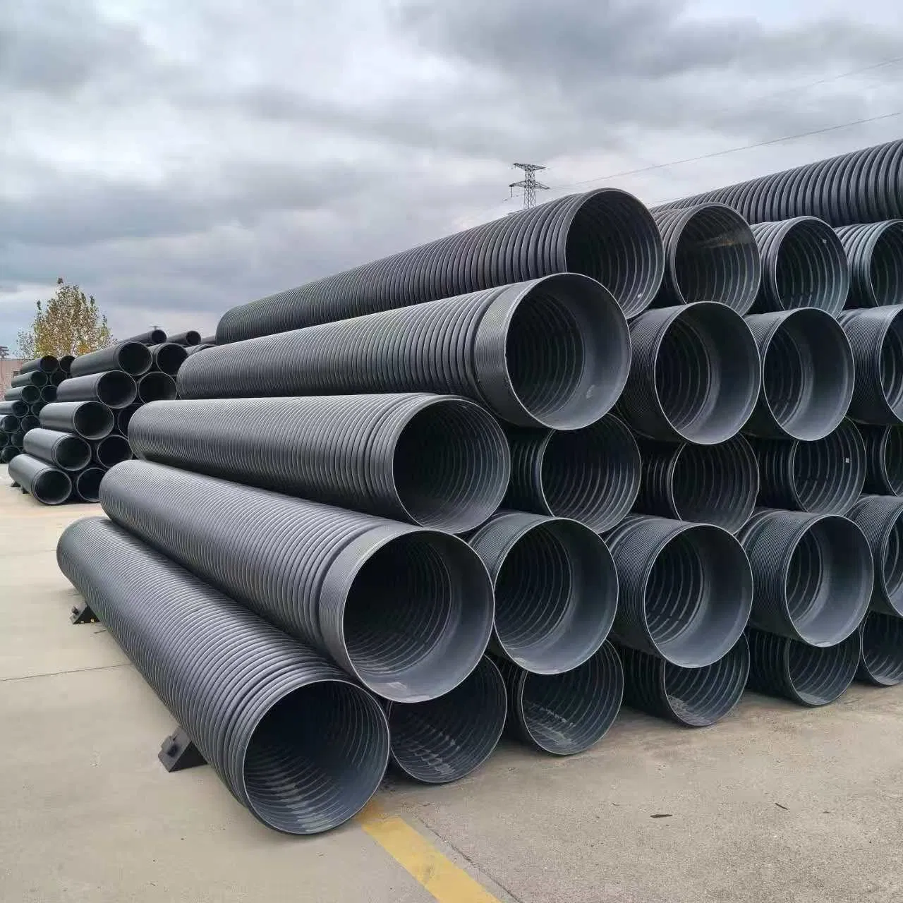 Customized HDPE Stormwater Drainage Pipe