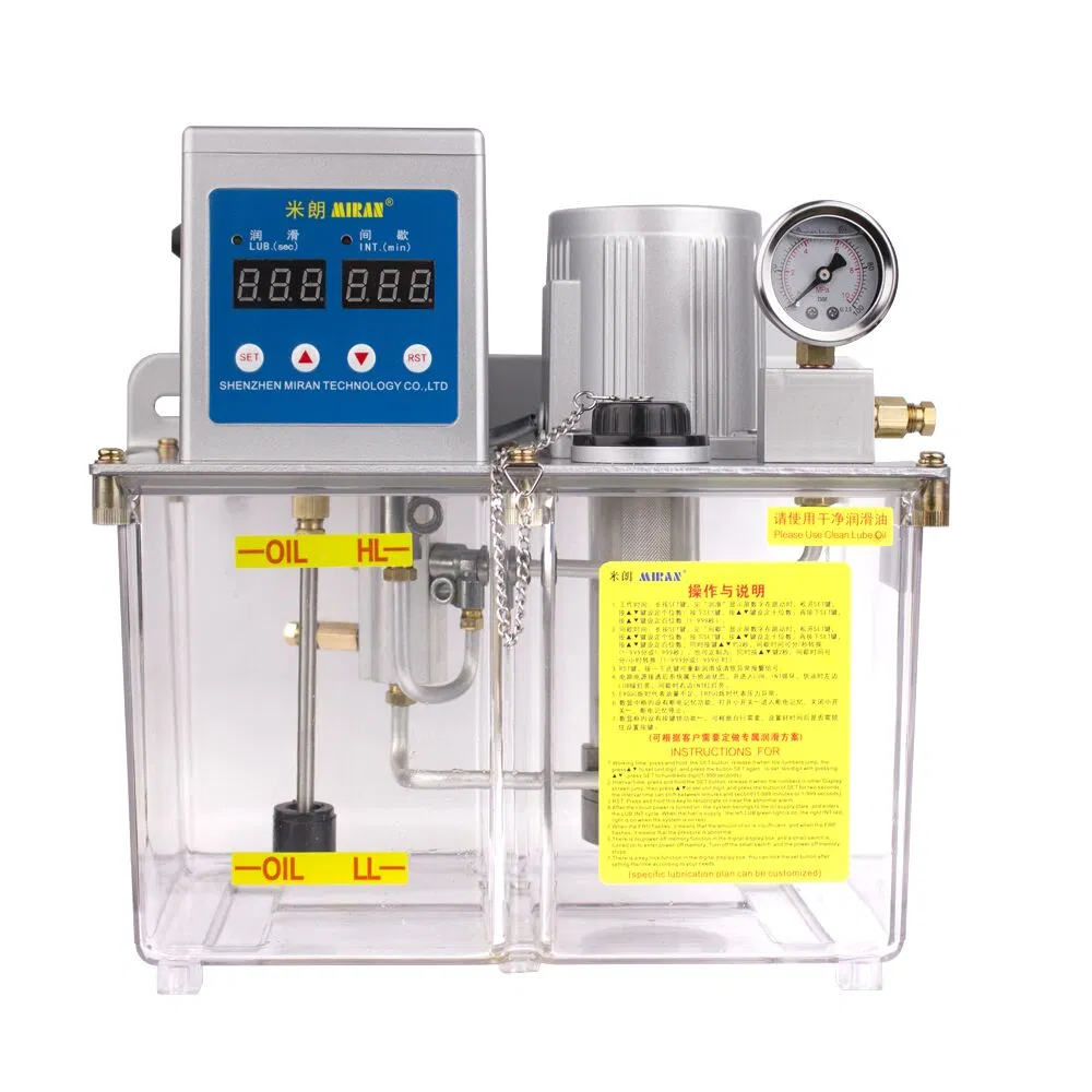 Electric Lubricating Oil Pump Lubrication System with Distributor