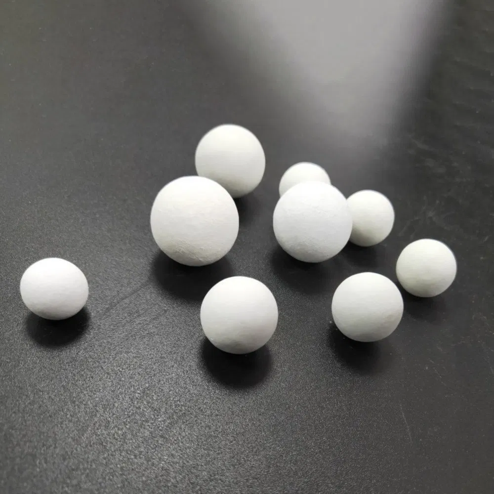 Bille d'alumine blanche personnalisée OEM pour broyeur à boulets minier