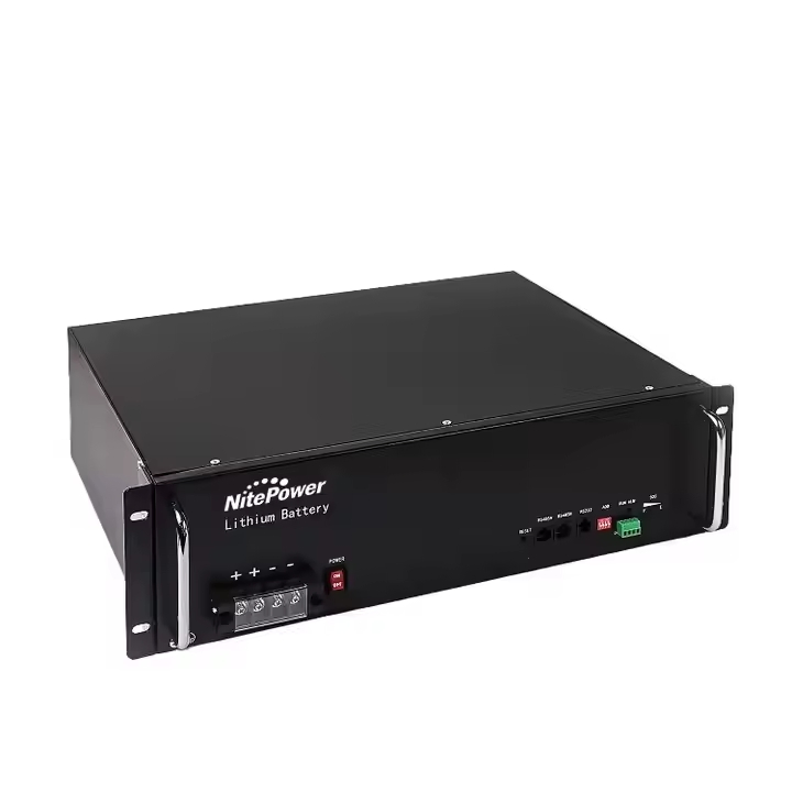 48V 100Ah LiFePO4 Lithium Battery Storage Server Rack for ESS