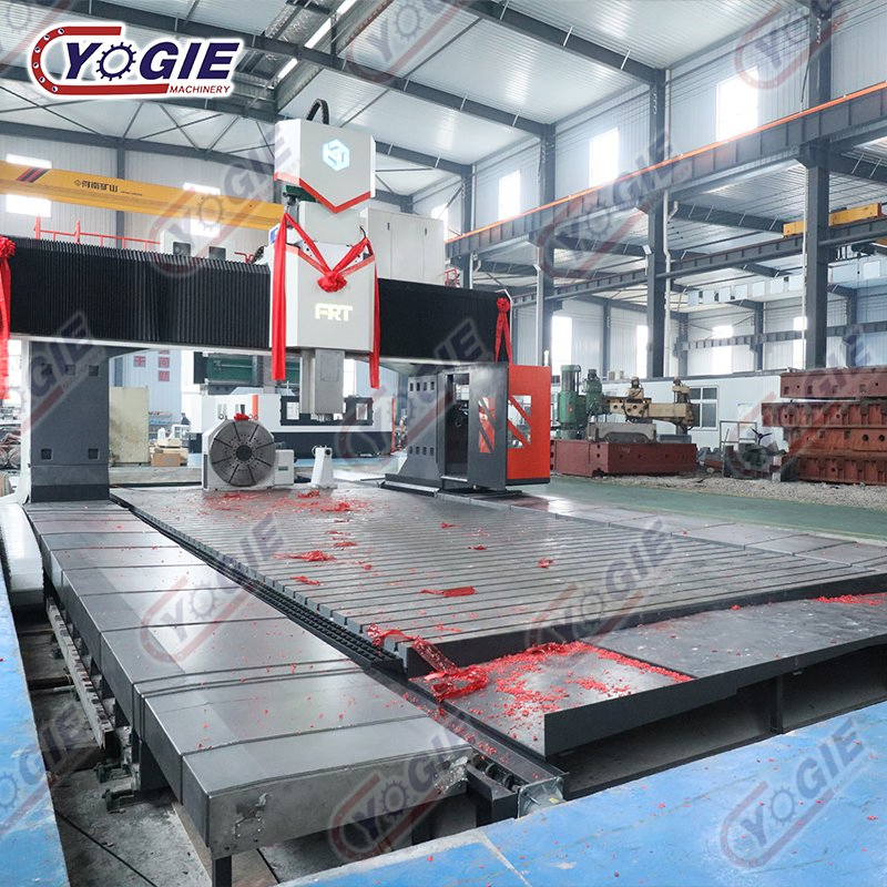 FRT130520 مركز تصنيع تفريزي CNC عالي الدقة ثنائي الأعمدة بطول 13 مترًا
