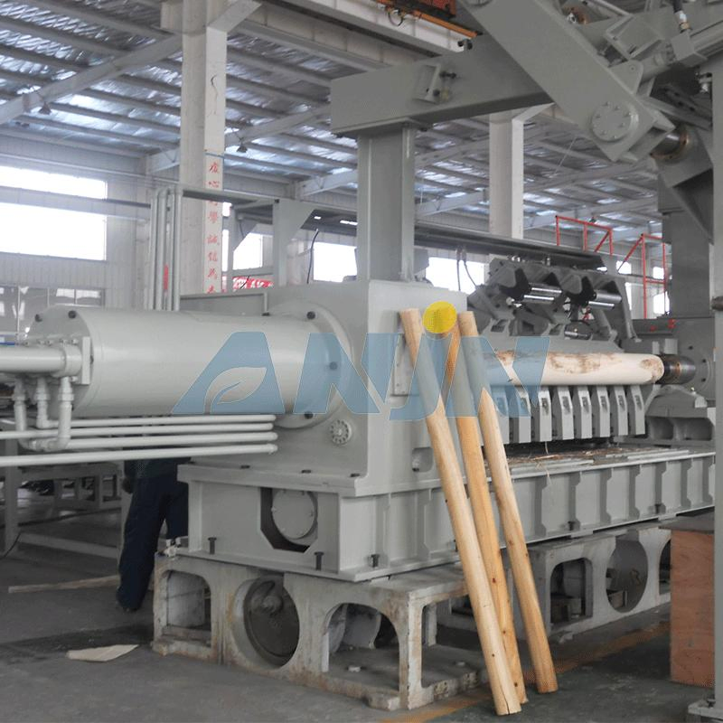 Plywood Machine 6FT CNC Double Spindles Hydraulic Rotary Cutting Lathe Plywood Making Machines Veneer Peeling Lathe