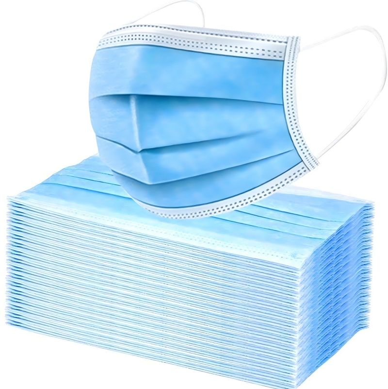 ISO 13485 Certified 3-Ply Surgical Face Masks with Earloops