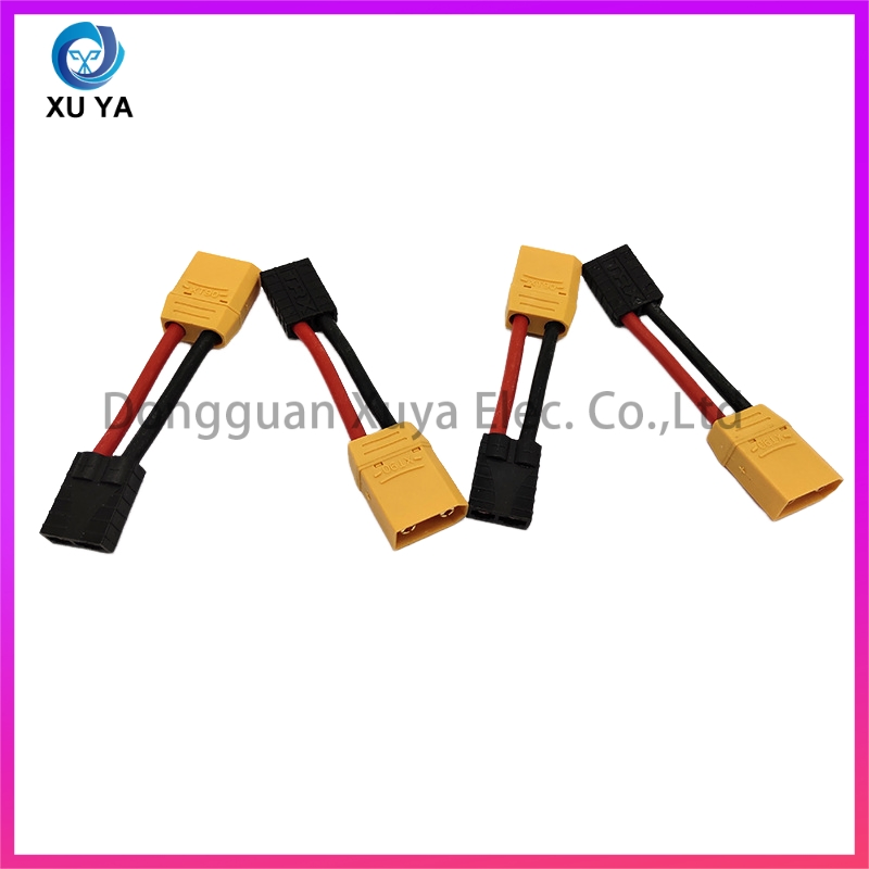 4mm Gold Plated Plug Xt30 Xt60 Xt90 DC Battery Power Cable Connector Charging Adapter Wire Harness Plug Male and Female Lithium Battery Wiring Harness