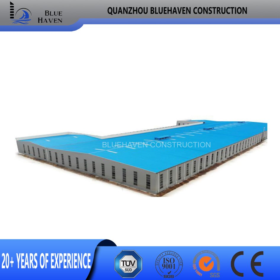 Custom Designed Steel Structure Building Factory Prefabricated Warehouse