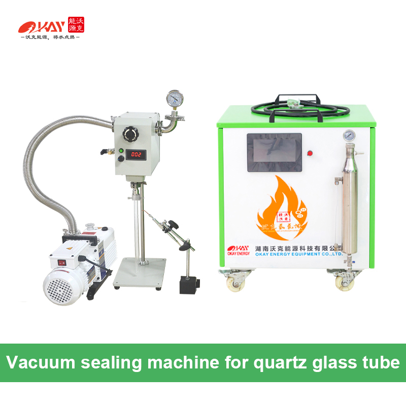 Energy Saving Oxyhydrogen Quartz Tube Fusing Sealer 0.6kwh for Material Science Lab