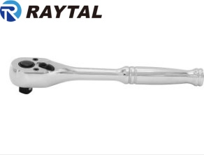 Clé à cliquet Raytal 1/4 po à entraînement, à dégagement rapide et réversible, en acier au chrome-vanadium