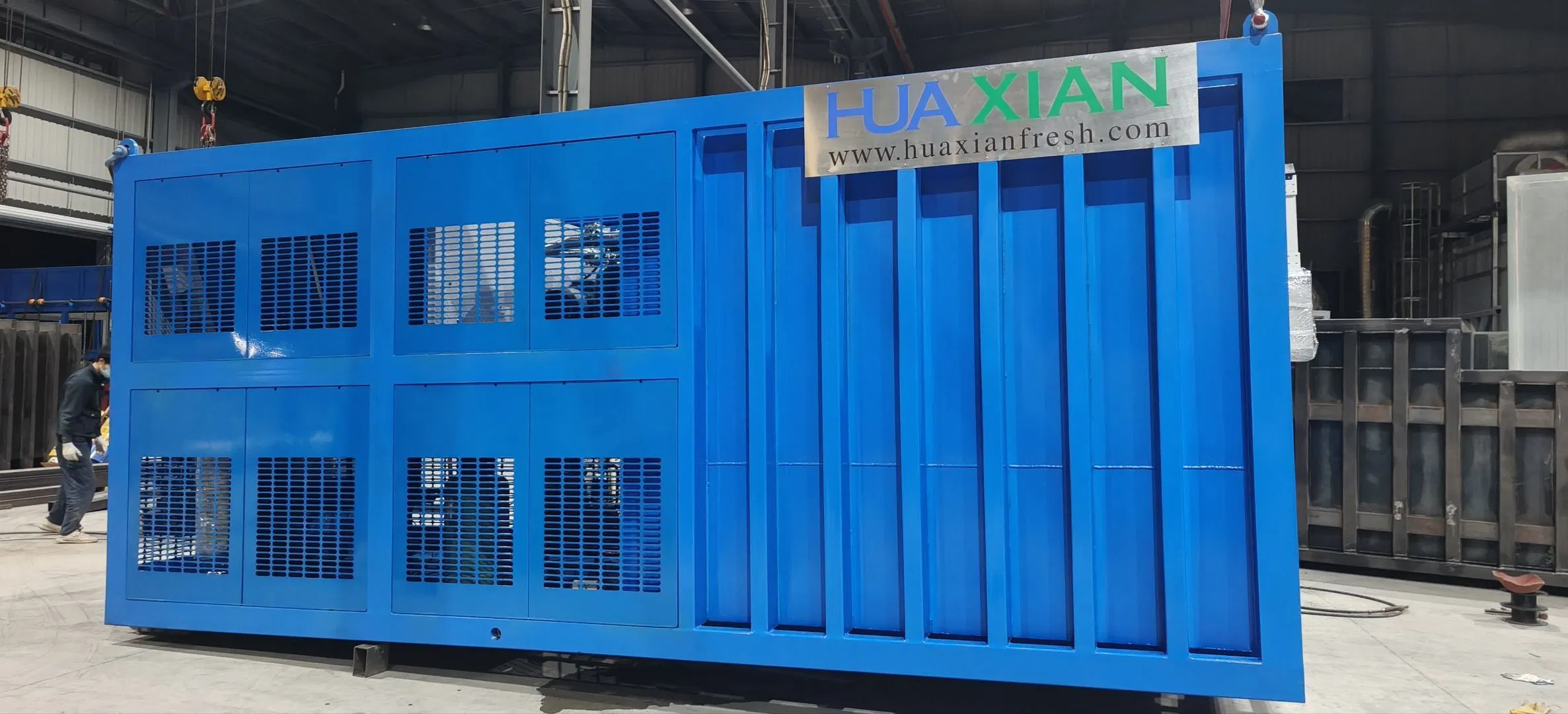 2 Pallets Keep Lettuce Fresh Cooling Equipment, Vegetable Vacuum Cooler Machine