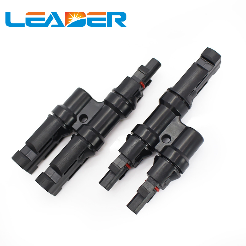 Adaptador de conector solar de 2 a 1 para rama en T