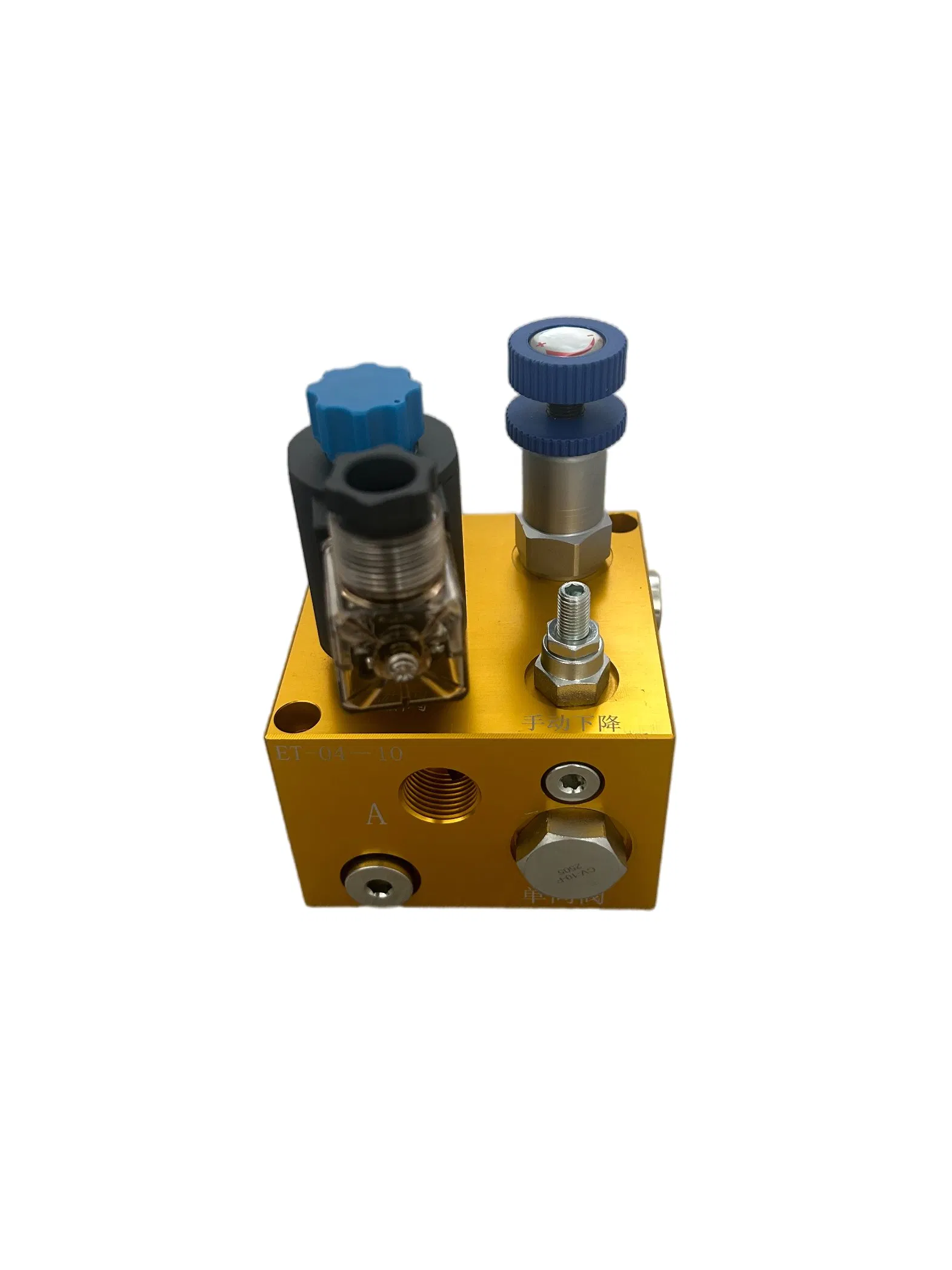 Heavy-Duty DC24 AC24 Hydraulic Valve Assembly for Lifting Equipment