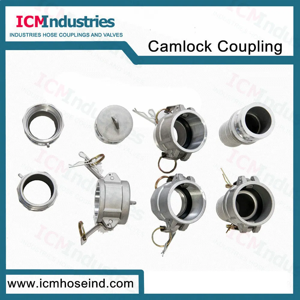 Aluminum Camlock Quick Coupling Hose Coupler