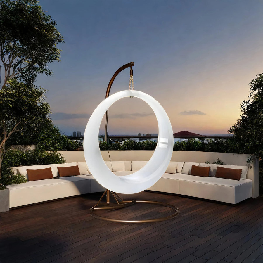 Outdoor Rotomolded Colorful LED Illuminated Light-up Glow Furniture for Event Decoration