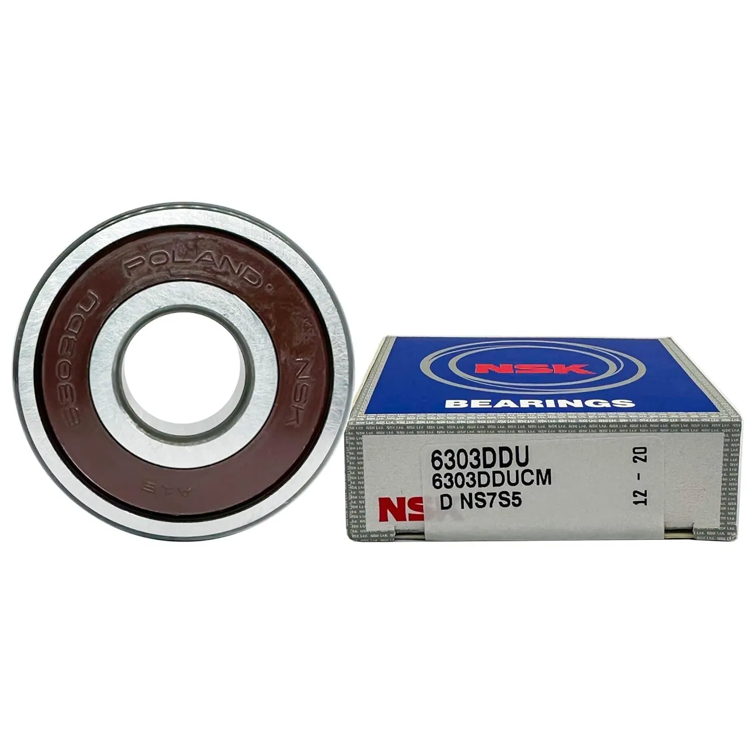 NSK Deep Groove Ball Bearing 6305 DDU C3 CM ZZ 6306 N 6202 6203 6205 DDU