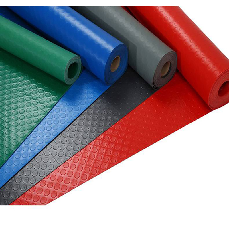 Shock Absorption Customizable Thickness 3mm 4mm 5mm TPE Rubber Sheet Mat Roll