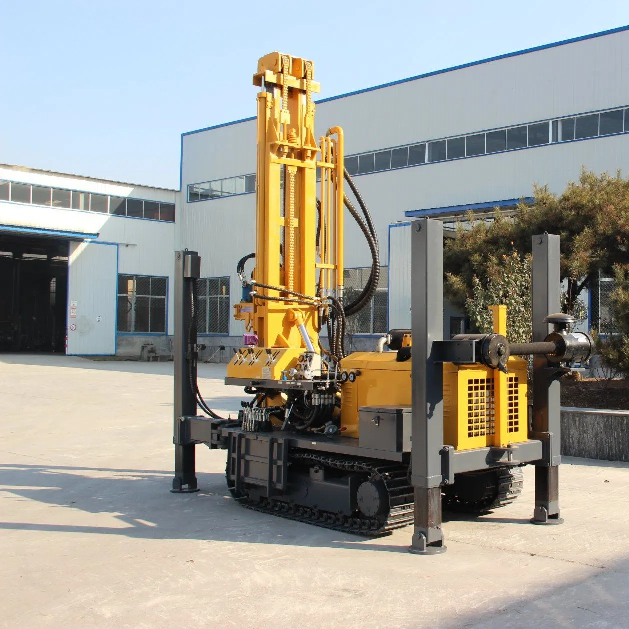 180m 260m 300m 400m 500m Crawler Water Well Drilling Rig Machine Mining Machinery Borehole Drilling Rig