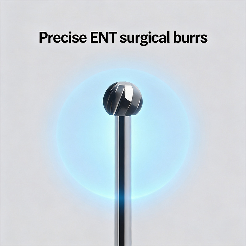 Stainless Steel Cutting Bur for Orthopedic ENT Neurosurgery