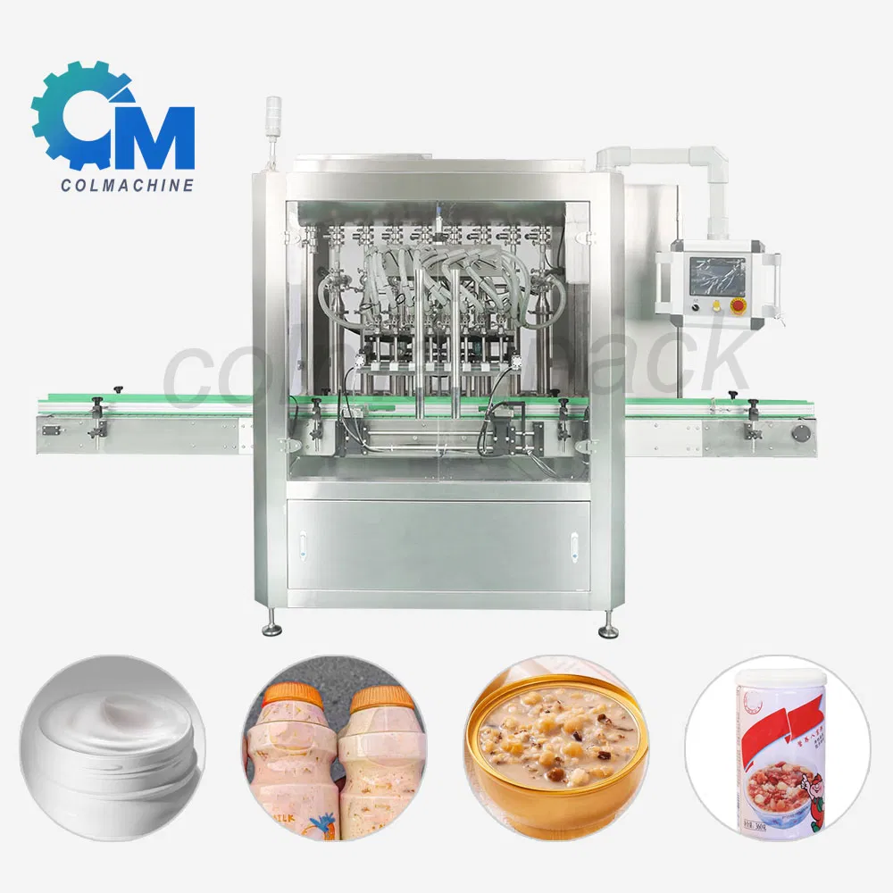 Eight Head Piston Pump Filling Machine Equipment for Food