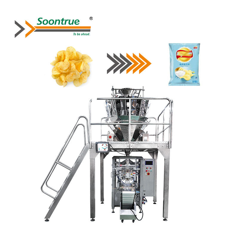 Hige Speed Vertical Packaging Machine for Granular Product with Multiple Heads