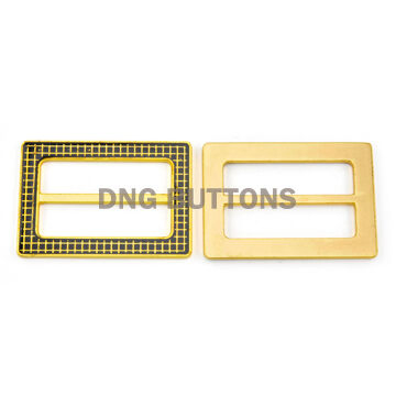 OEM Steel Brass Aluminium Gold Plated Adjustable Metal Buckles