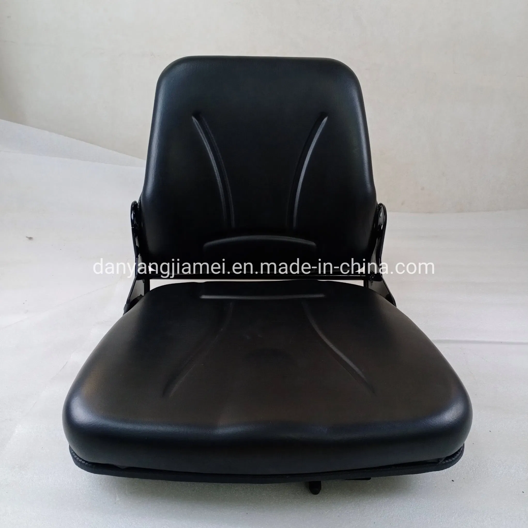 Foldable Black PVC Cover High Quality Seat for Forklift