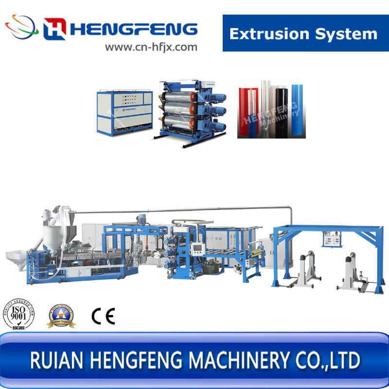 Sheet Extruder Line for PP/PS/HIPS Materials (HFSJ-100A)