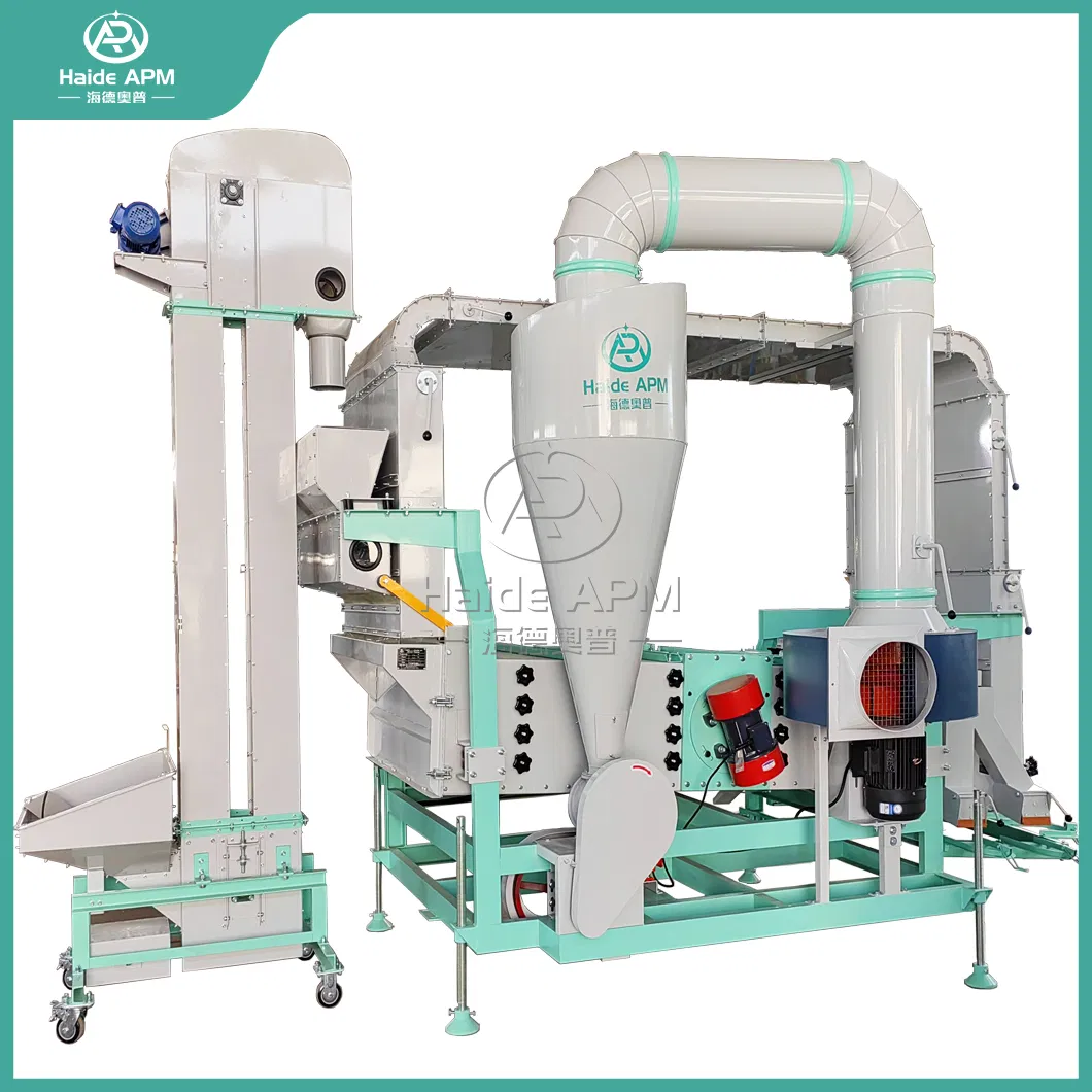 Double Air Screen Seed Cleaner and Grader 5XFS-7.5FC