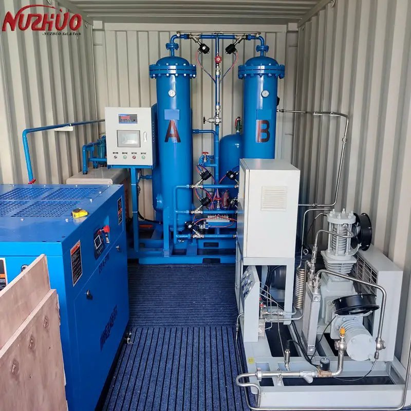 Nuzhuo High Safety Level PSA Medical Oxygen Plant