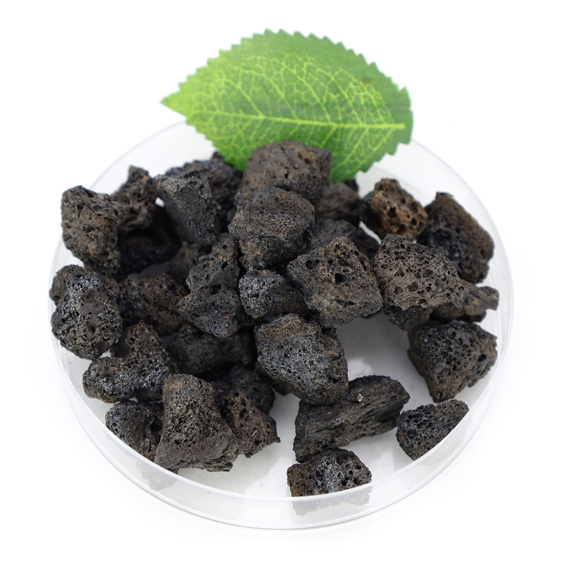 Roca volcánica natural duradera para el tratamiento de agua