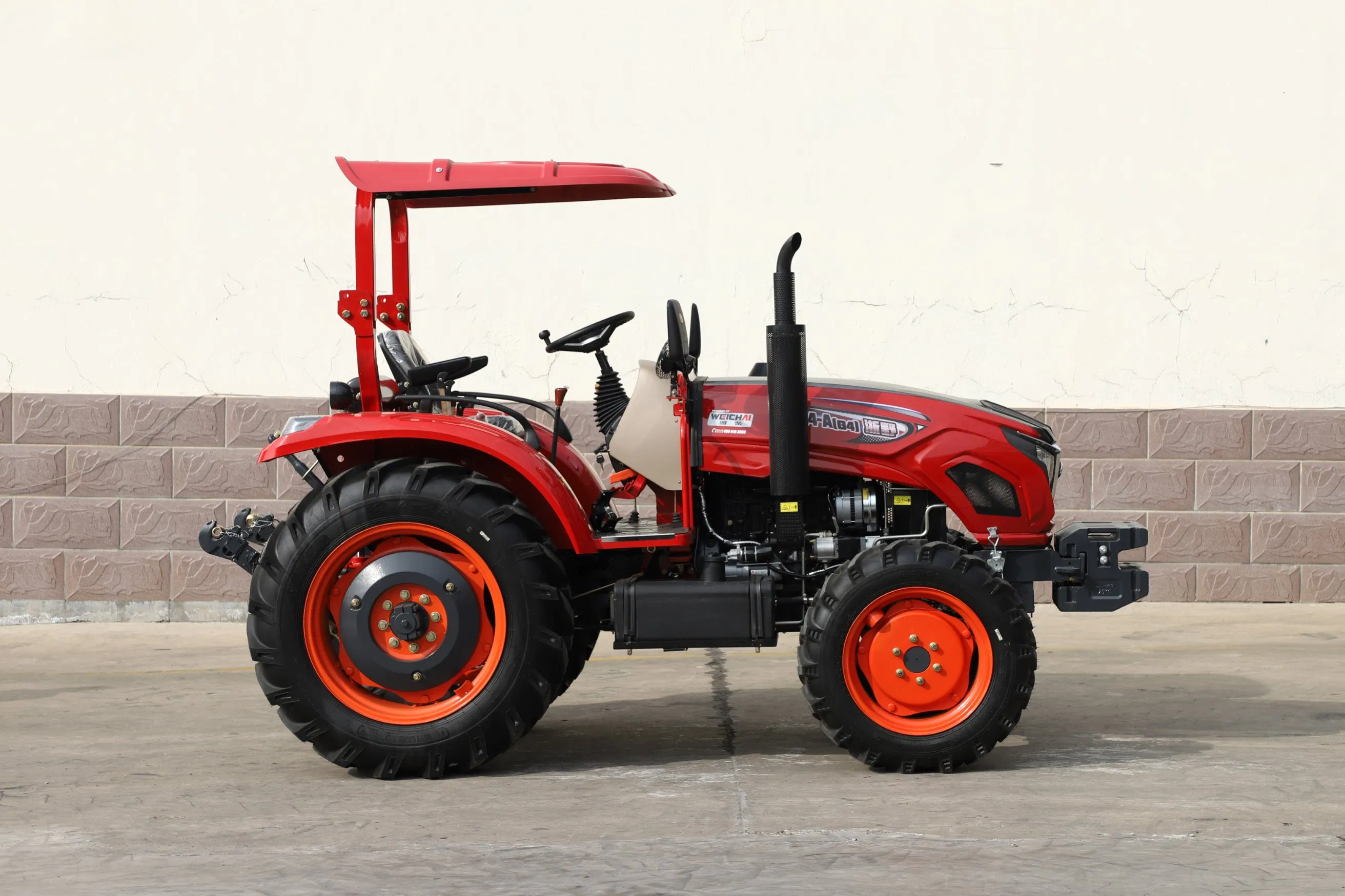Premium Te50 HP Four-Wheel-Drive High-Horsepower Agricultural Tractors for Farming Operations