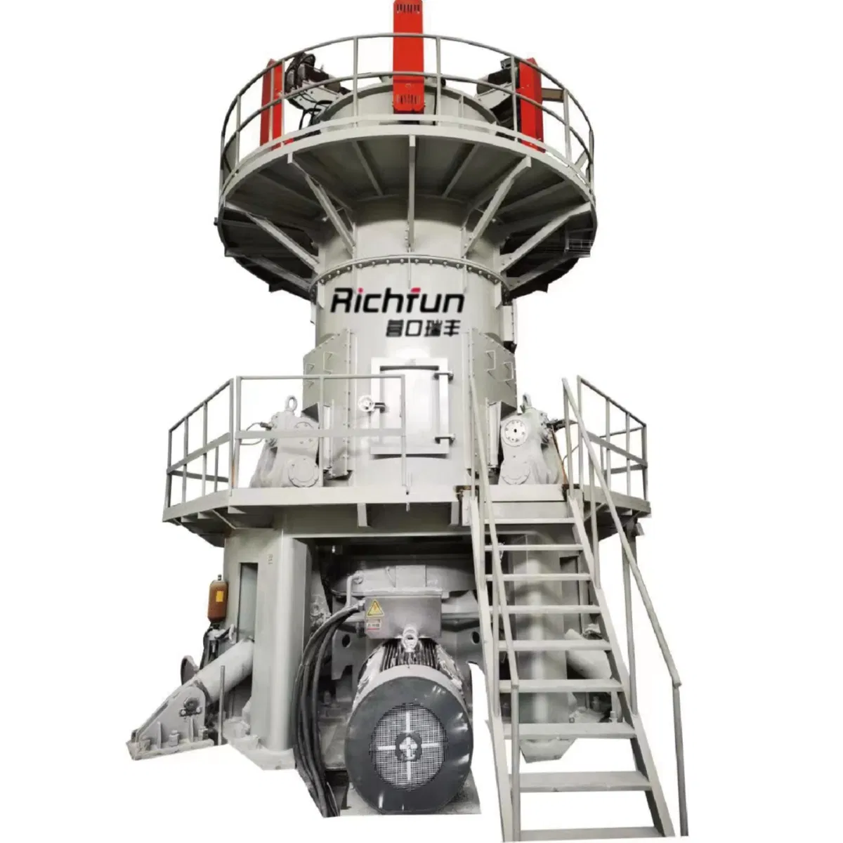 Risparmio energetico Mulino verticale a rulli 1100/1300/1700 per la produzione di polvere di talco o carbonato di calcio