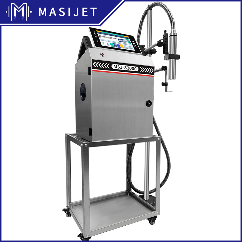 Cij Inkjet Printer Production Date Batch Number Coding Machine Printing Plastic Tube Glass Bottle