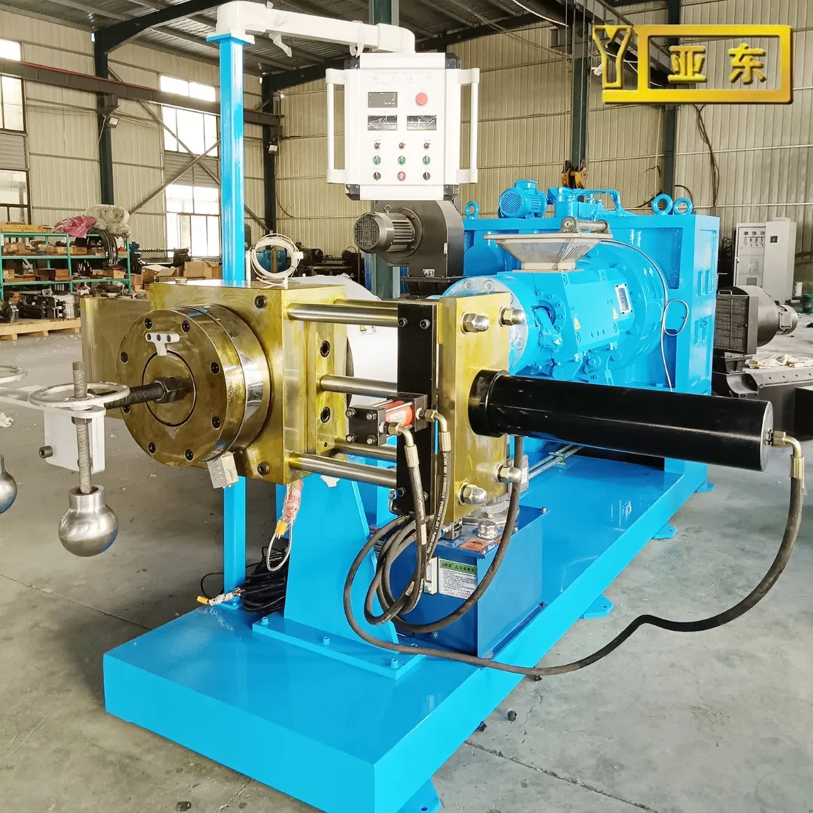 High Performance Silicon Rubber Electric Wire Cable Cold Feed Rubber Filter Extruder