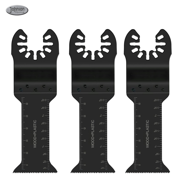 Extra-Long Reach Multitool Blades Universal Quick Release Japanese Teeth Oscillating Tool Blades for Wood Plastic